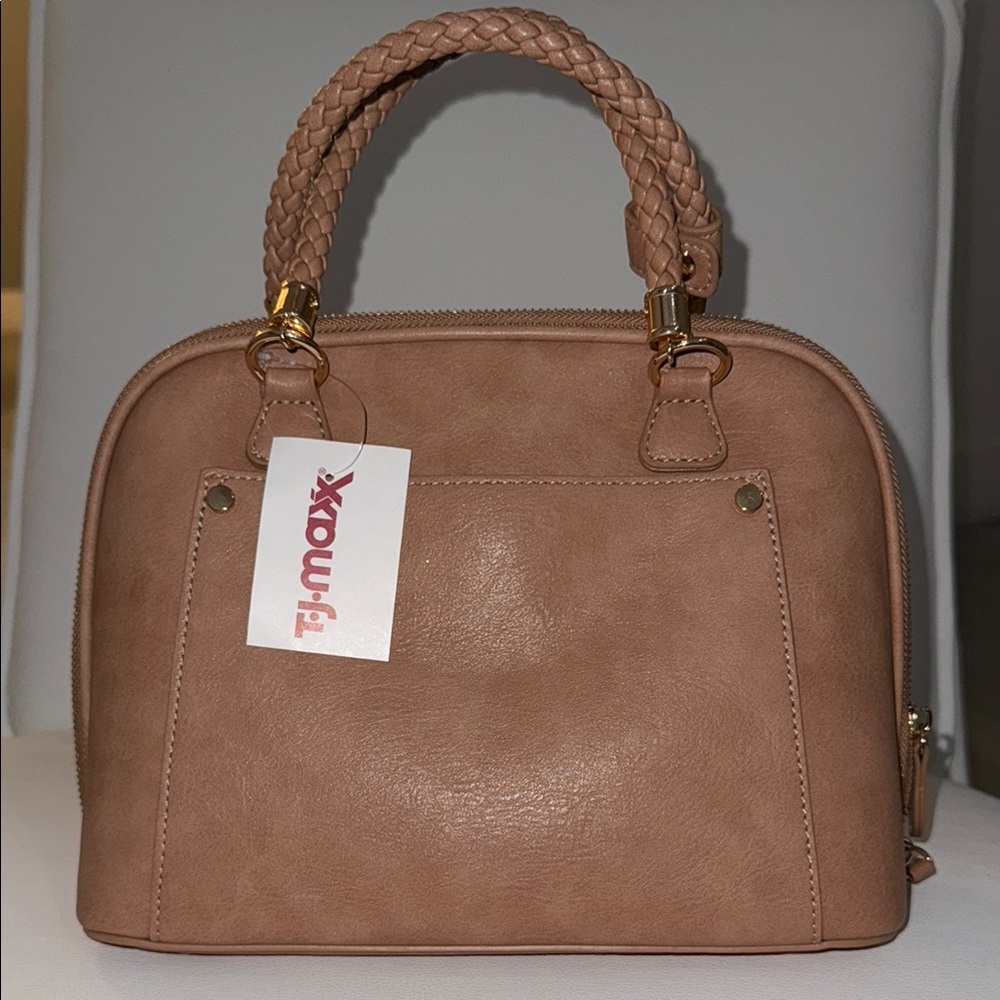 XOXO Tan Satchel Bag Elegant and Versatile